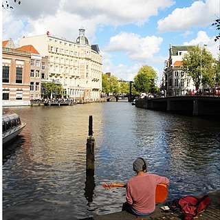 Vor kurzem war ich zum ersten Mal in Amsterdam Ichhellip