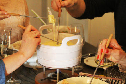 Schweizer Käsefondue